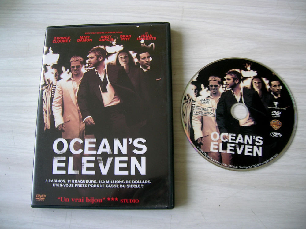 DVD OCEAN'S ELEVEN DVD et blu-ray