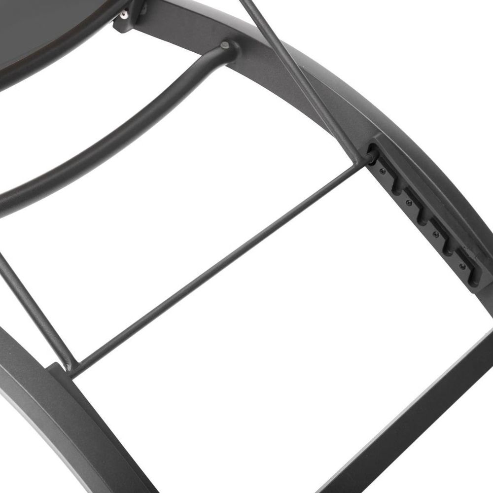 Transat MILENIO Anthracite &amp; Graphite - 2 roues - Aluminium Jardin