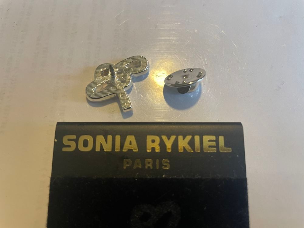 Pin's SR Strass crystal Sonia RYKIEL Bijoux et montres