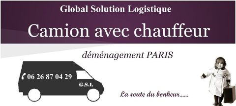 Déménagement pas cher et de camion avec chauffeur 0 75008 Paris