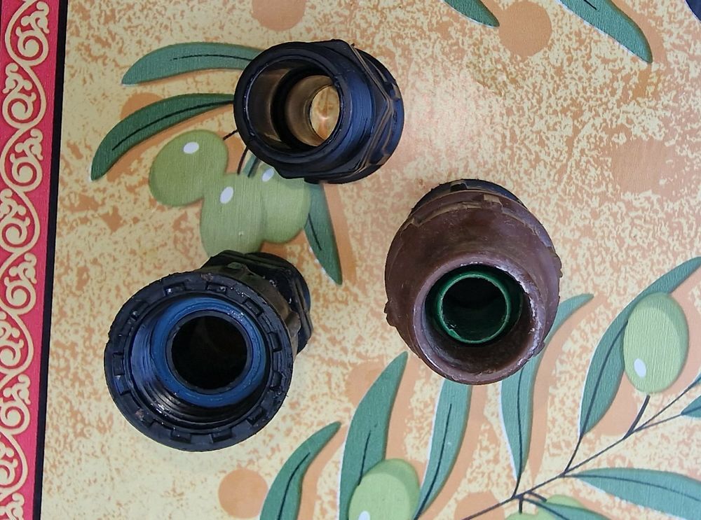 3 Raccords pour robinet ou autre pour tuyau arrosage 16 mm f Jardin