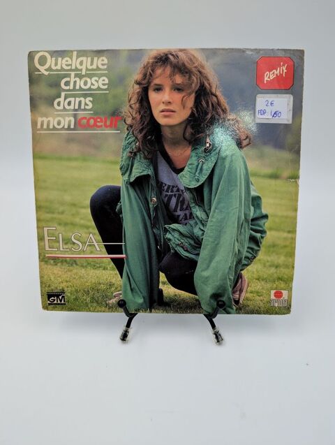 Vinyle 45 tours Elsa : Quelque Chose dans mon C?ur 2 Vulbens (74)