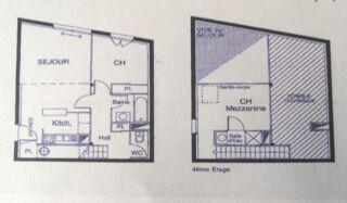  Appartement � louer 3 pi�ces 58 m�