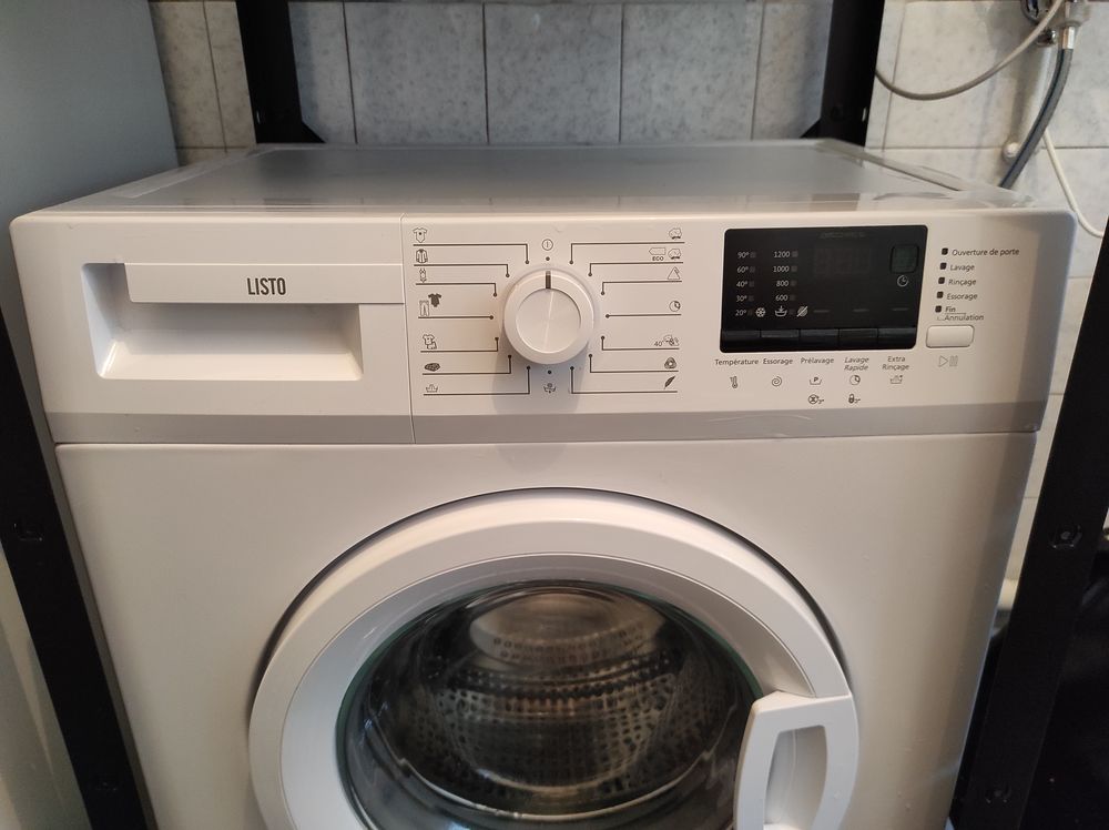 Machine &agrave; laver Listo lf612-l1b Electroménager