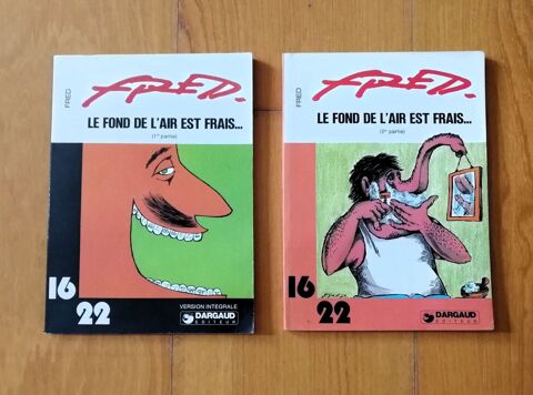 Le fond de l'air est frais : tomes 1 et 2 - Fred - Dargaud 14 Argenteuil (95)