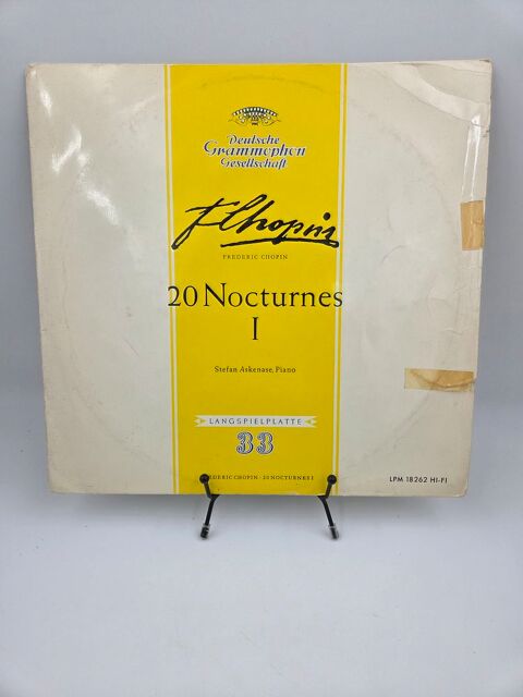 Vinyle 33 tours Frederic Chopin 20 Nocturnes I (1) : Stefan  12 Vulbens (74)