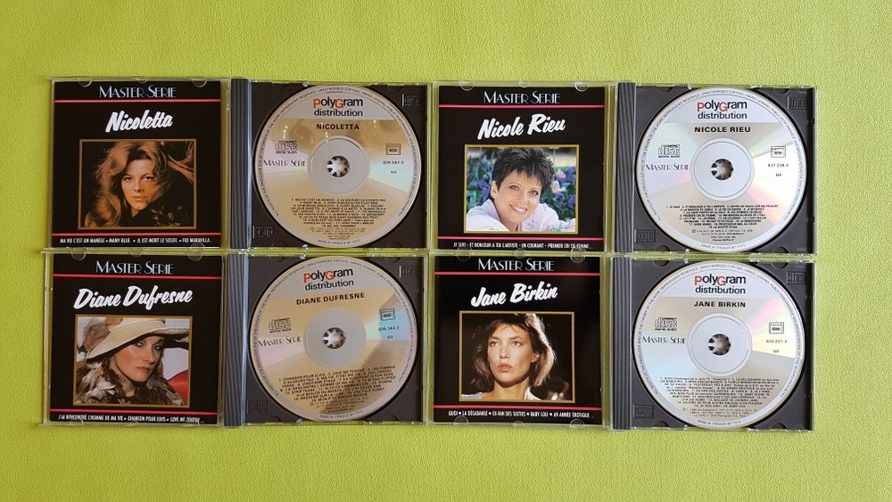 MASTER SERIE CD et vinyles
