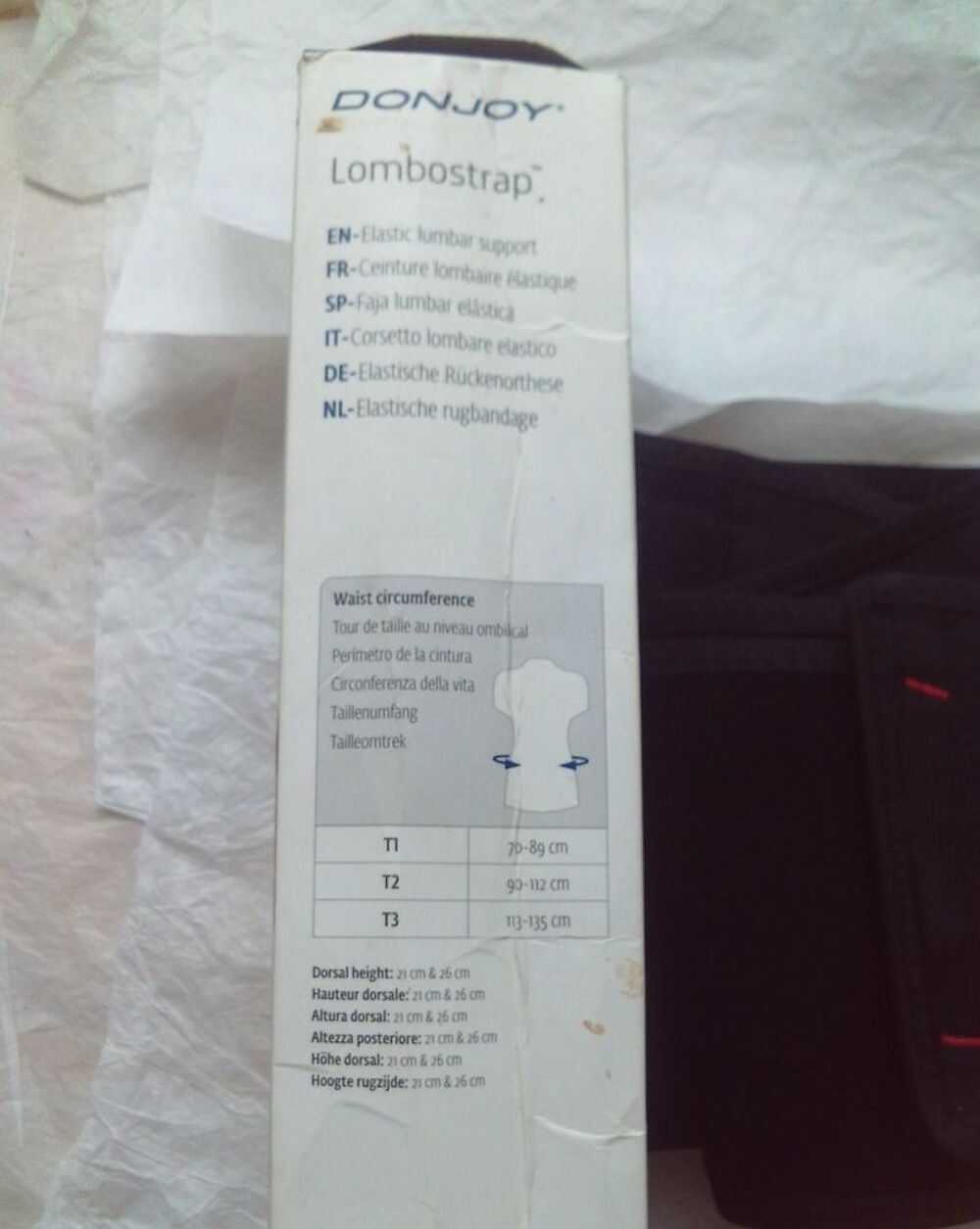 Ceinture lombaire Sports