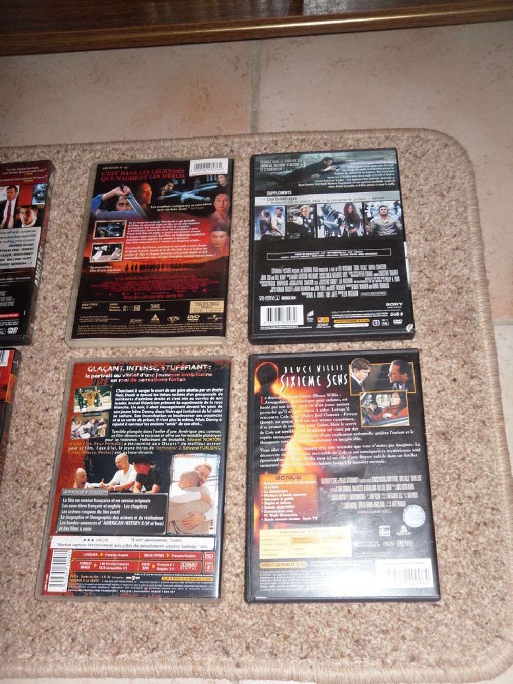 8 Grands films : 2 films pour 4€ ou 3 pour 5.50€ DVD et blu-ray