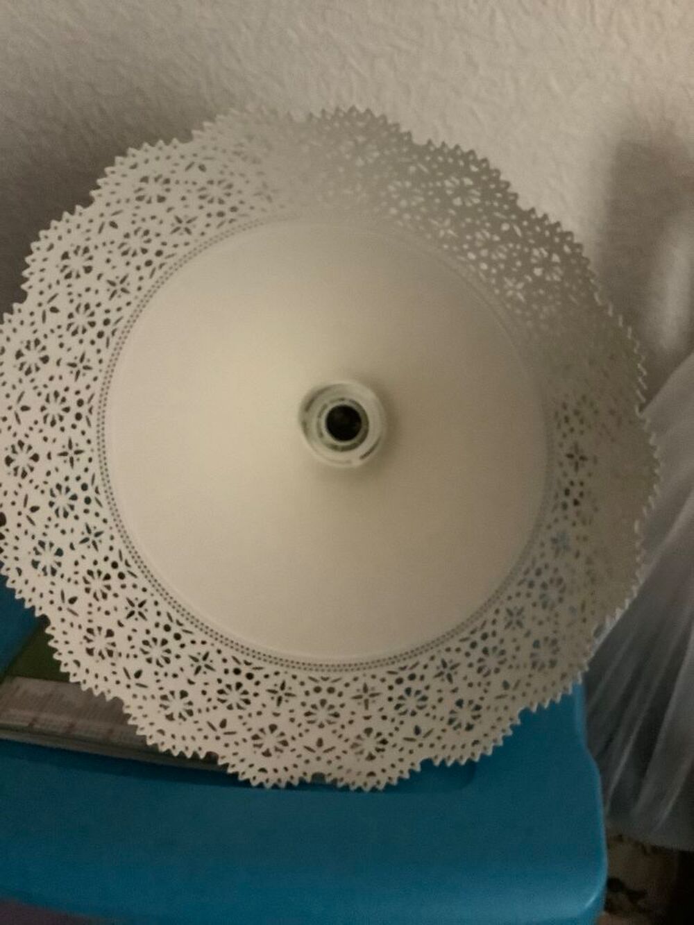 Lampe plafond en m&eacute;tal Décoration
