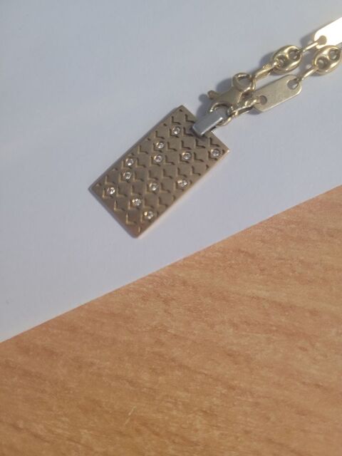 MEDAILLE OR ET OR BLANC 800 Garges-ls-Gonesse (95)