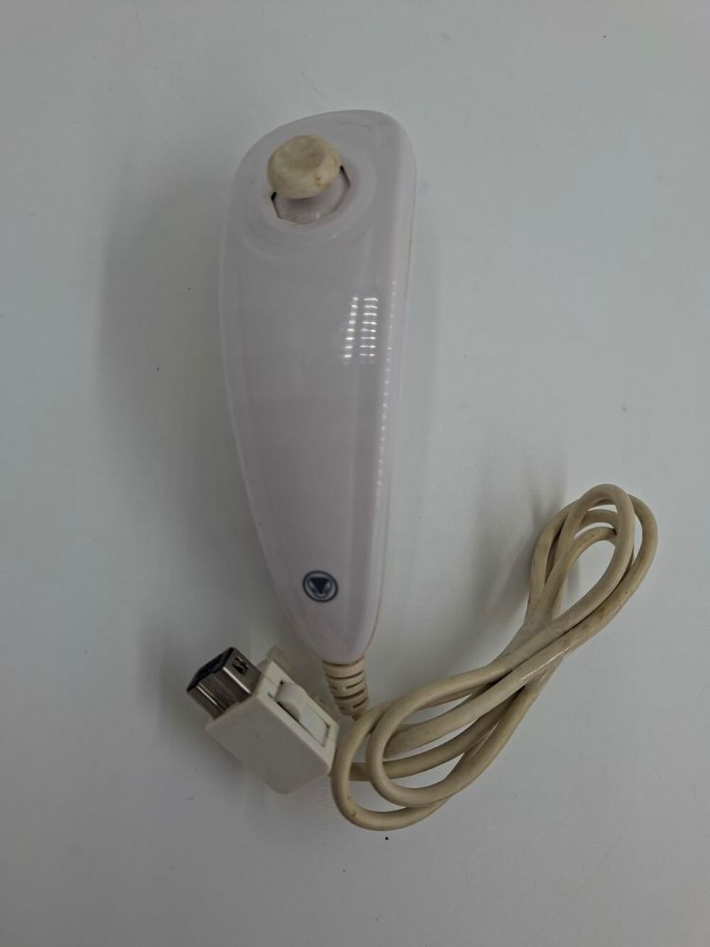 Accessoire Nintendo Wii manette Nunchuck blanc Consoles et jeux vidéos