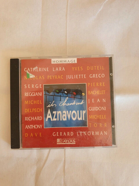 Cd ils chantent aznavour 2 Aubvillers (80)