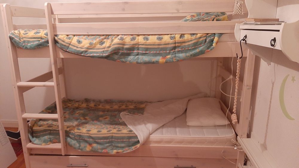 Lits superpos&eacute;s pour enfants ou adultes. Meubles