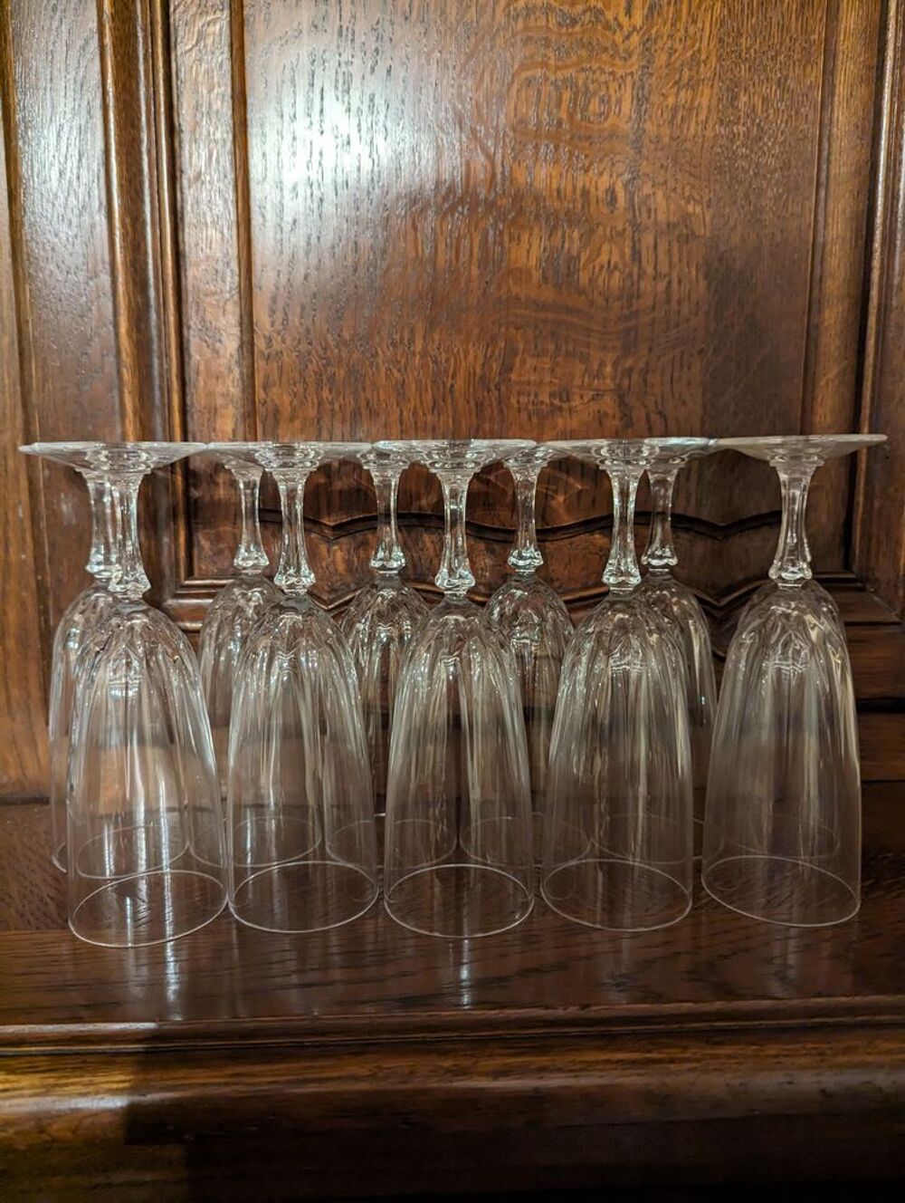 Coupes &agrave; champagne en cristal Cuisine