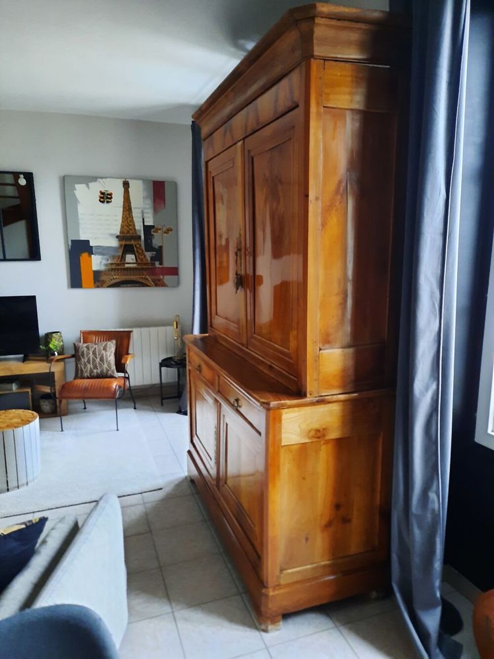 buffet 2 corps en merisier Meubles