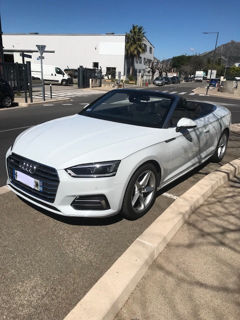 Audi A5 Cabriolet 2.0 TFSI 190 S tronic 7 S Line 2018 occasion Aubagne 13400