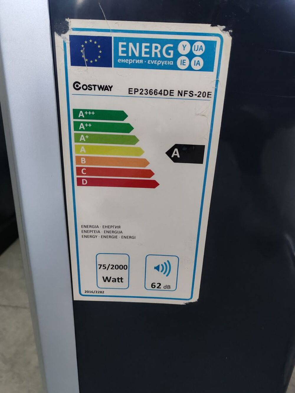 Refroidisseur et r&eacute;chauffeur d'air COSTWAY Electroménager