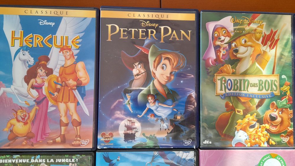 Lot de DVD enfants DVD et blu-ray