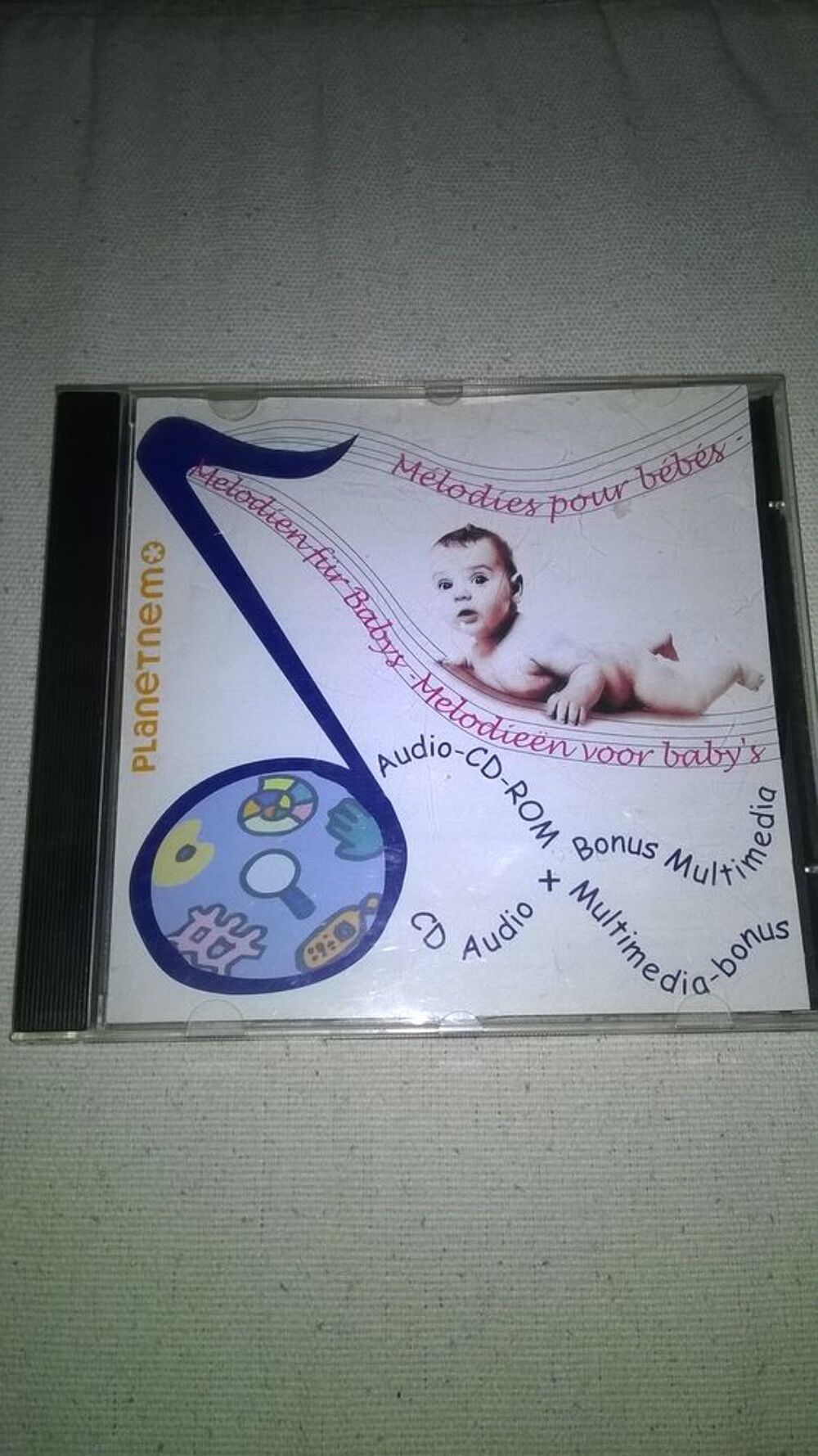 CD Melodies pour Bebes
2002
Excellent etat
Les grands com CD et vinyles