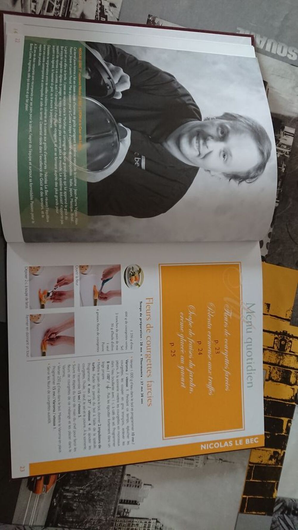 Livre Thermomix TM31 "Cuisinez comme les chefs..." Cuisine