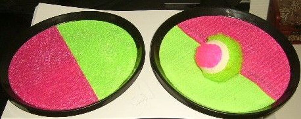 2 raquettes scrach balle mousse Jeux / jouets