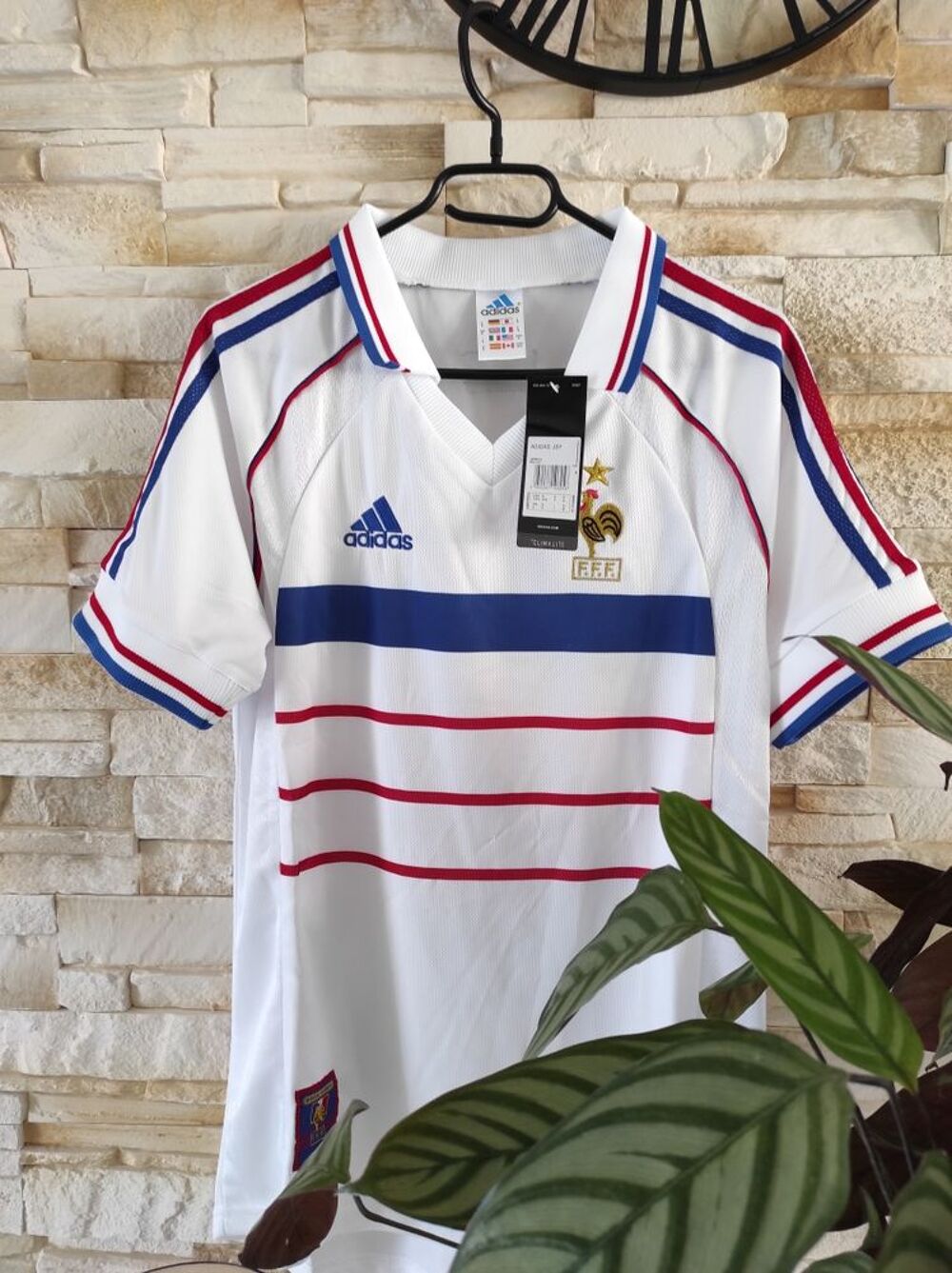 maillot ext&eacute;rieur de l'&eacute;quipe de France 1998 Vêtements