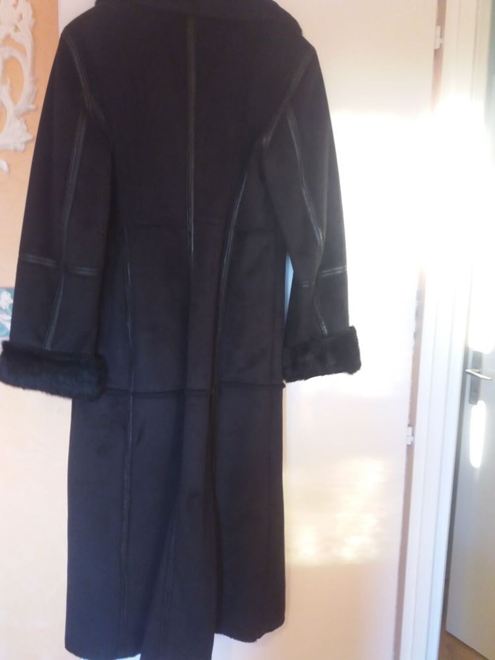 Manteau long noir Vêtements