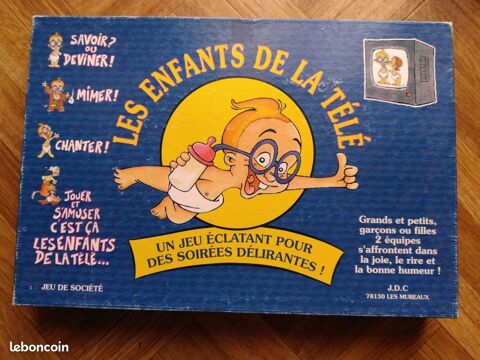 Jeu société les enfants de la télé 4.99 Beauchamp (95)