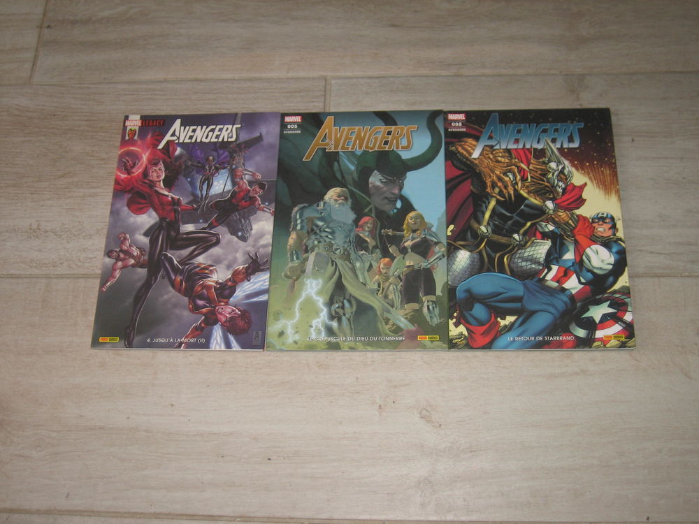 lot 3 comics AVENGERS legacy 4+ AVENGERS 5+8 (2020) panini marvel librairie Livres et BD