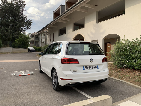 Volkswagen Golf SW Golf Sportsvan 1.6 TDI 115 BMT FAP DSG7 Carat 2018 occasion Annecy 74000