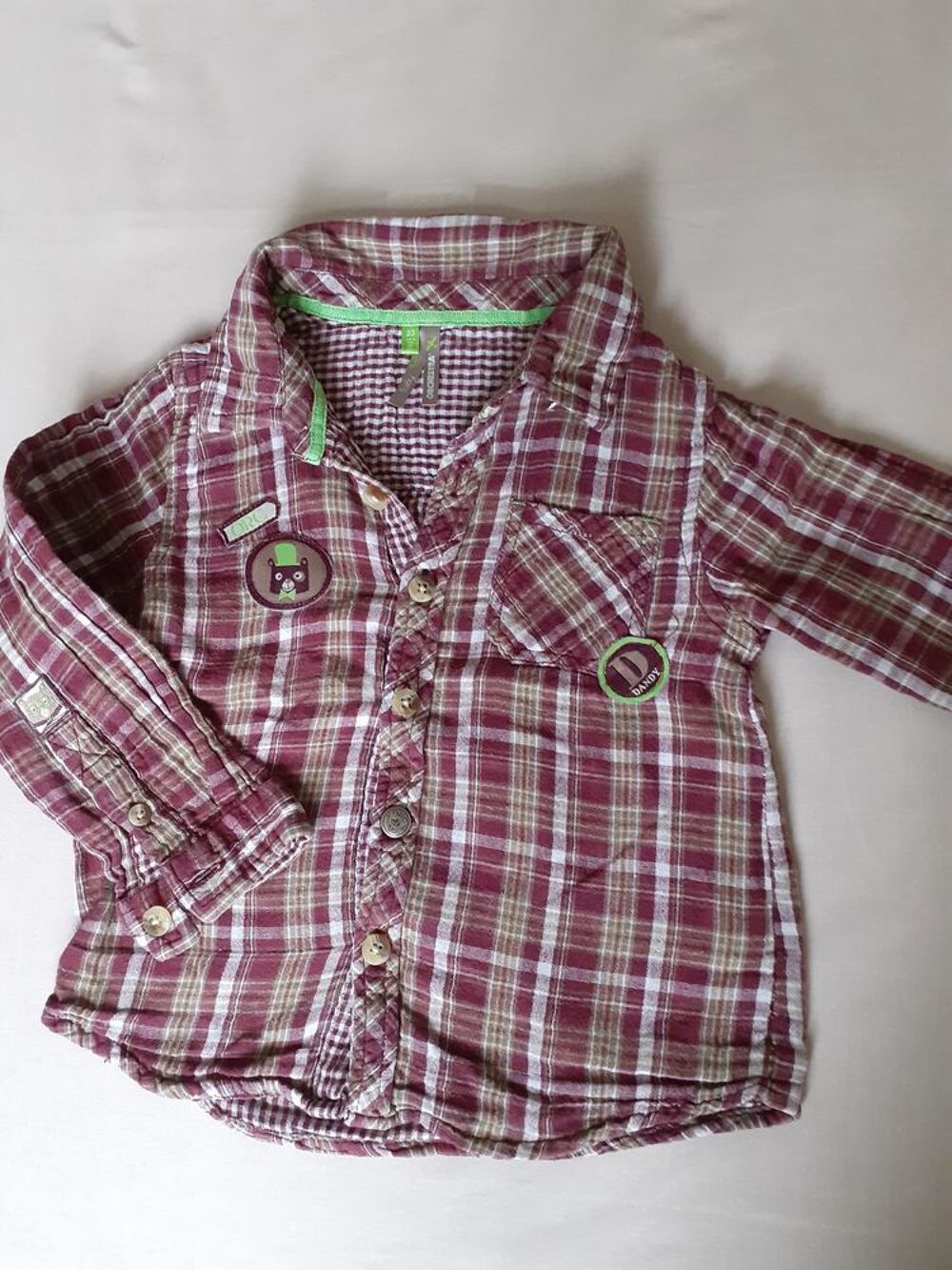 Chemise gar&ccedil;on 23 mois Vêtements enfants
