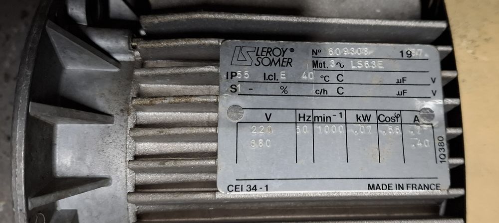 Moteurs &eacute;lectriques neufs ou reconditionn&eacute;s (10) Bricolage
