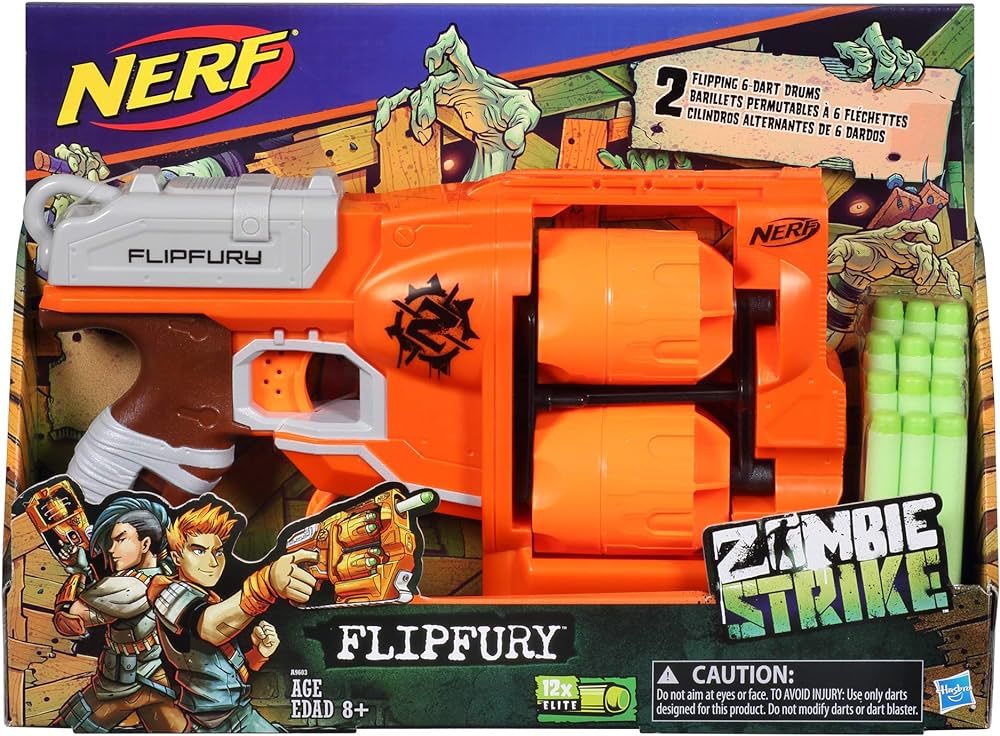 Blaster Nerf Zombie Strike Flipfury (Hasbro) Jeux / jouets