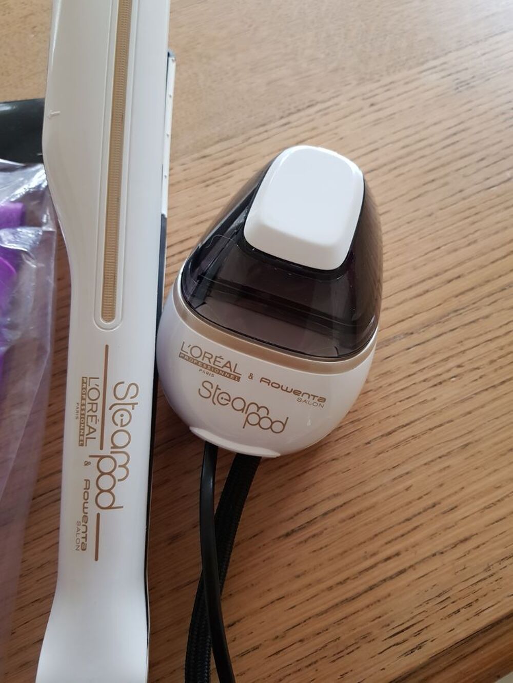 Lisseur steampod l'Or&eacute;al blanc Electroménager