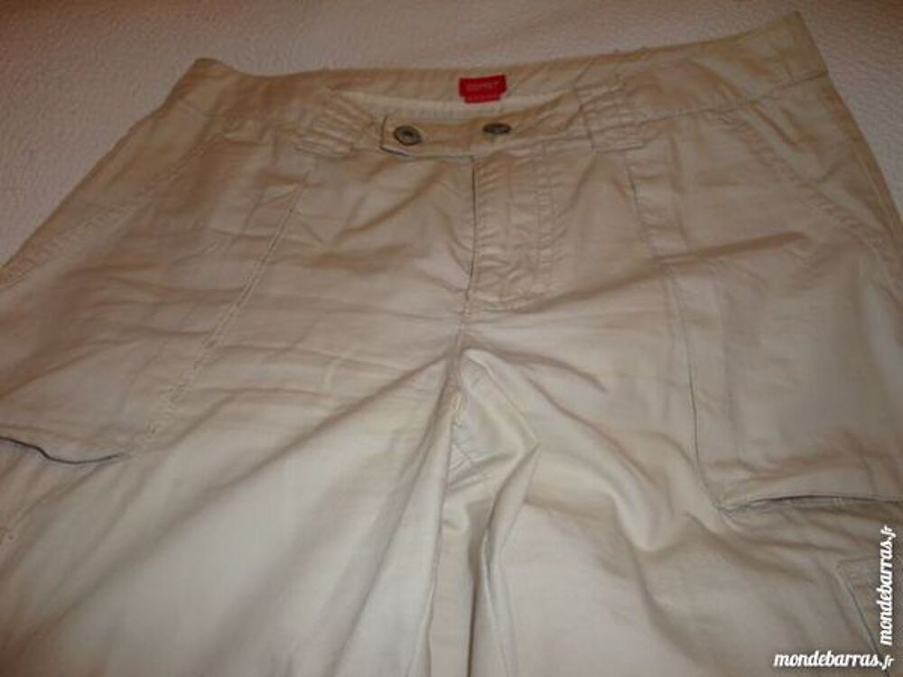 Pantalon beige marque ESPRIT Vtements