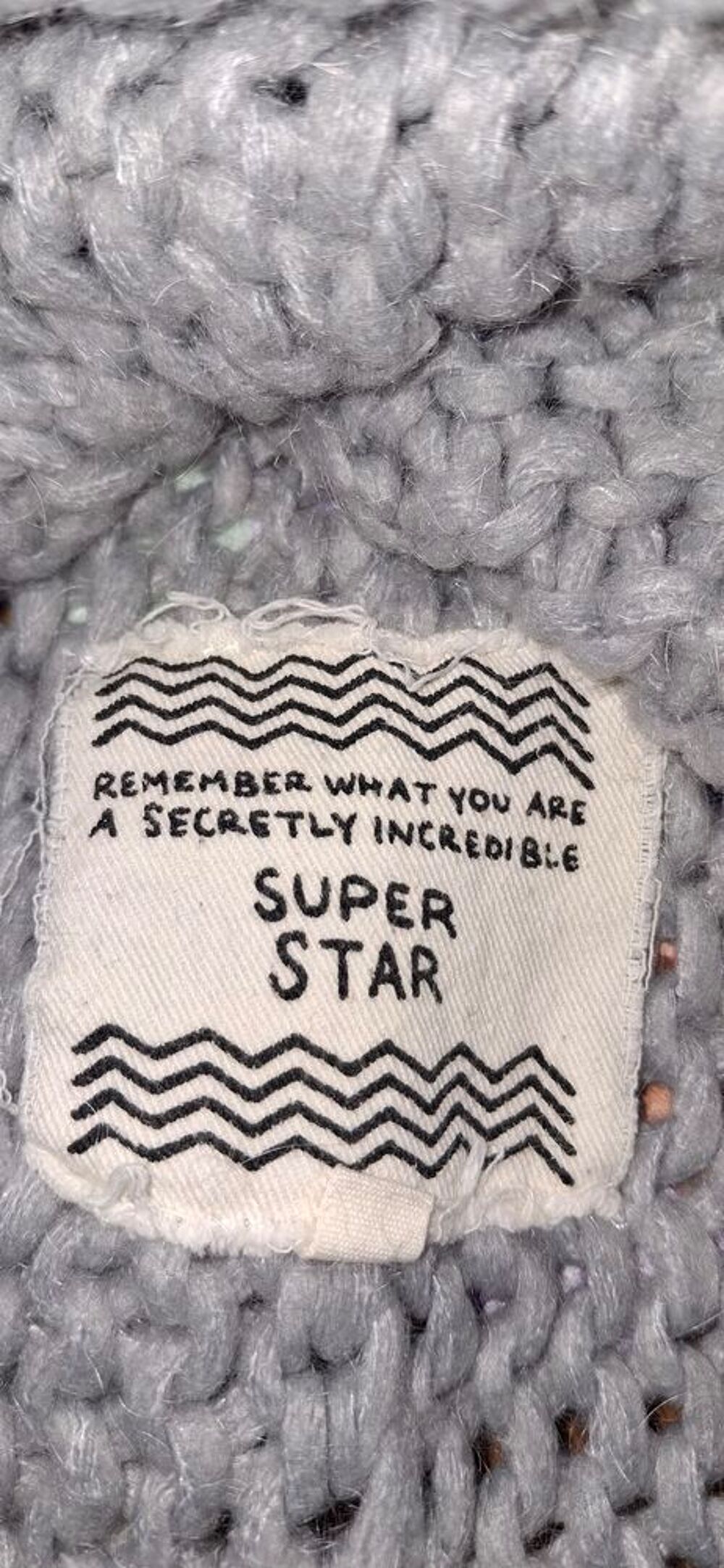 Poncho gris marque Super Star taille 4 / 6 ans Vêtements enfants