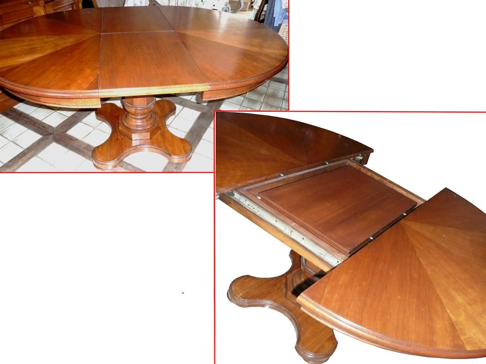Table merisier massif 100% Meubles