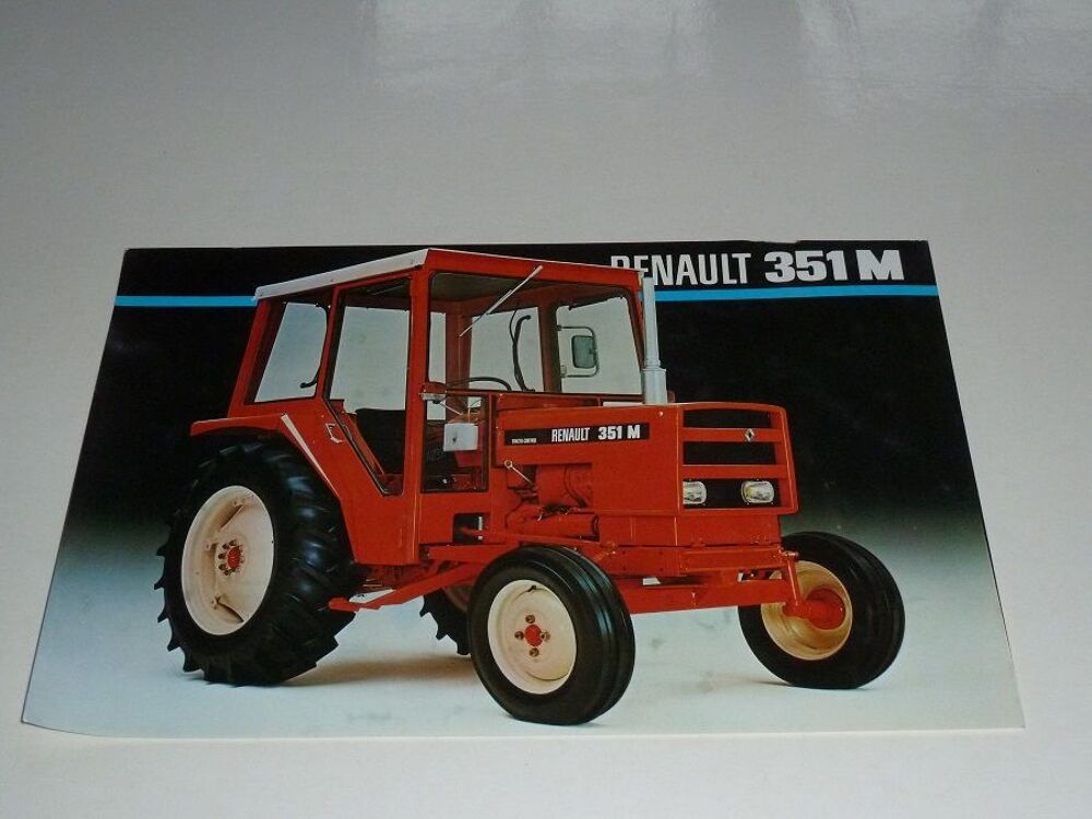 Prospectus tracteur RENAULT 351 M 