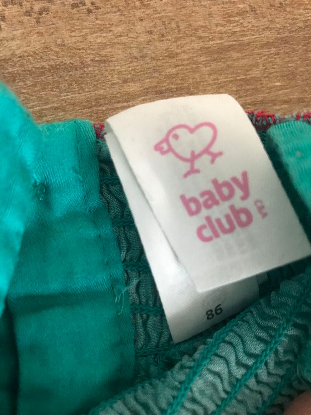 Robe enfant fille " Baby club " Puériculture