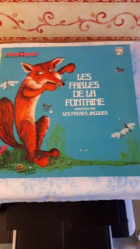 Disques Les Fables de la Fontaine 10 Versailles (78)
