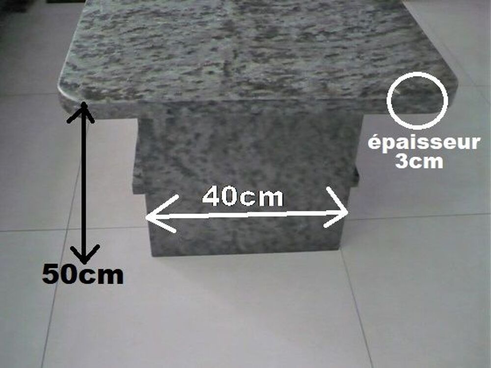 Table basse Multifonction 100% V&eacute;ritable Marbre Meubles