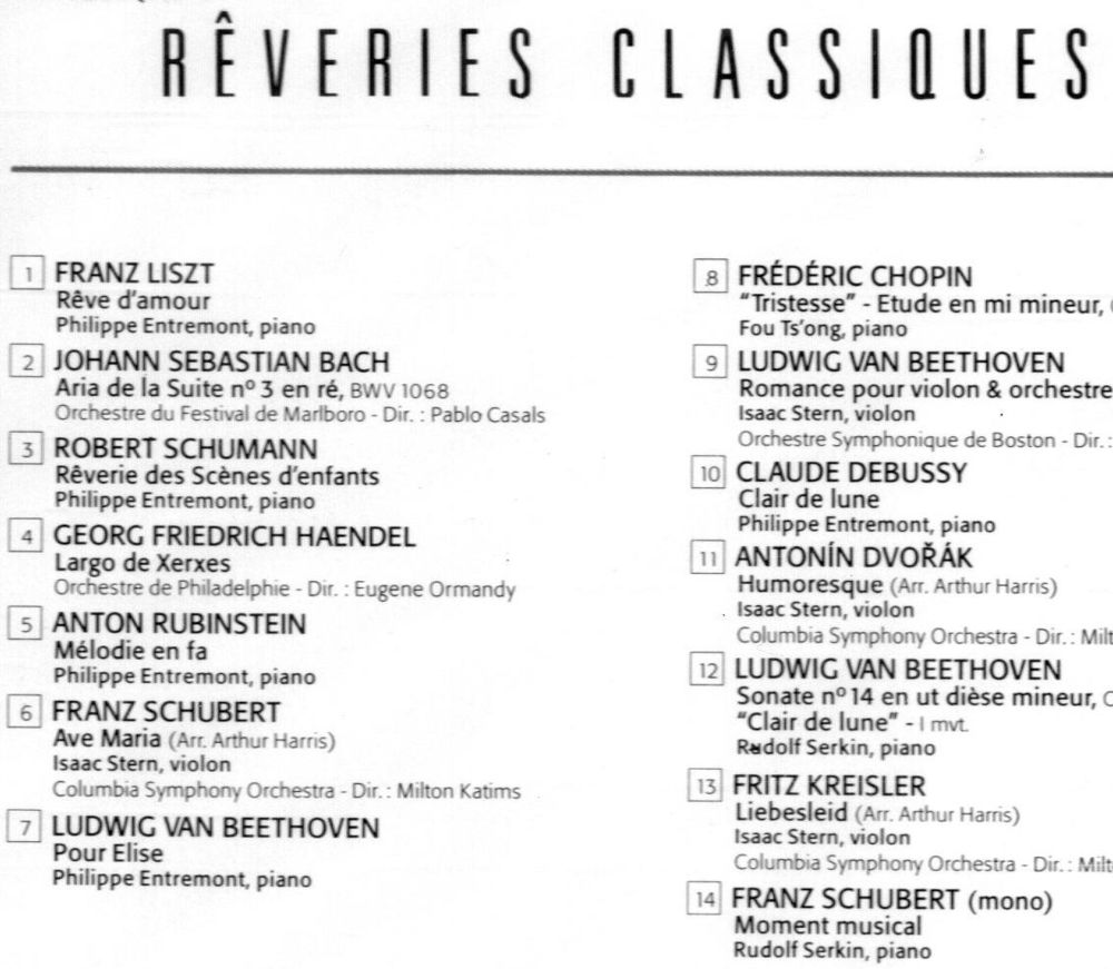 10 cd audio genre : CLASSIQUE/ &amp; folklorique :
CD et vinyles