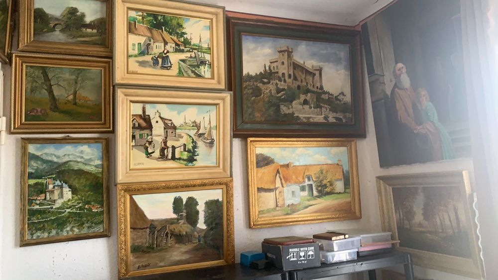 JE C&Egrave;DE,"RAISON SANTE"RESTE ENCORE 70 TABLEAUX/DE QUALIT&Eacute; . Décoration