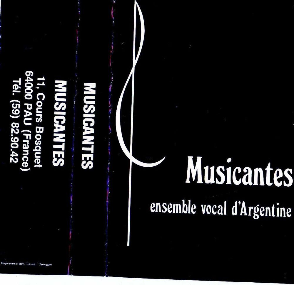 MUSICANTES - Ensemble musical d'Argentine, CD et vinyles