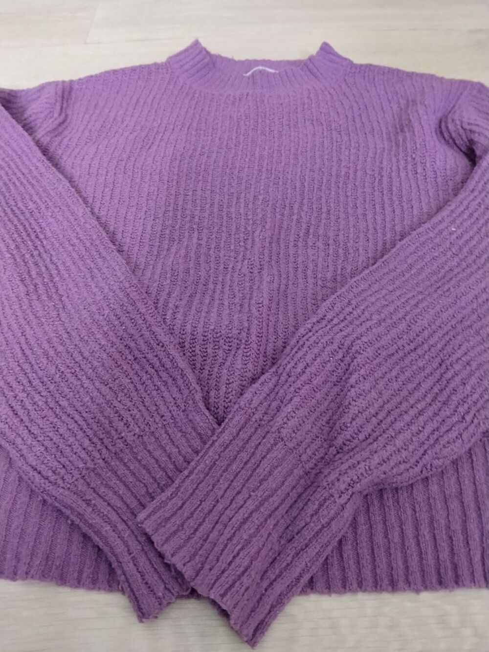 pull mauve femme Vêtements