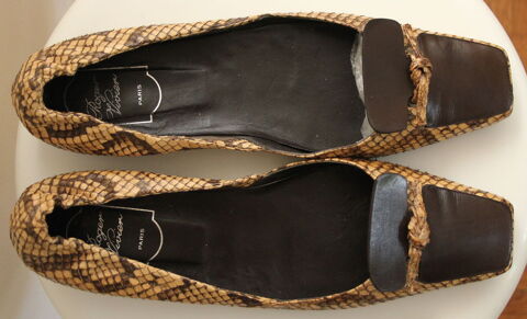 Ballerines cuir exotique ROGER VIVIER T.41 Issy-les-Moulineaux (92)