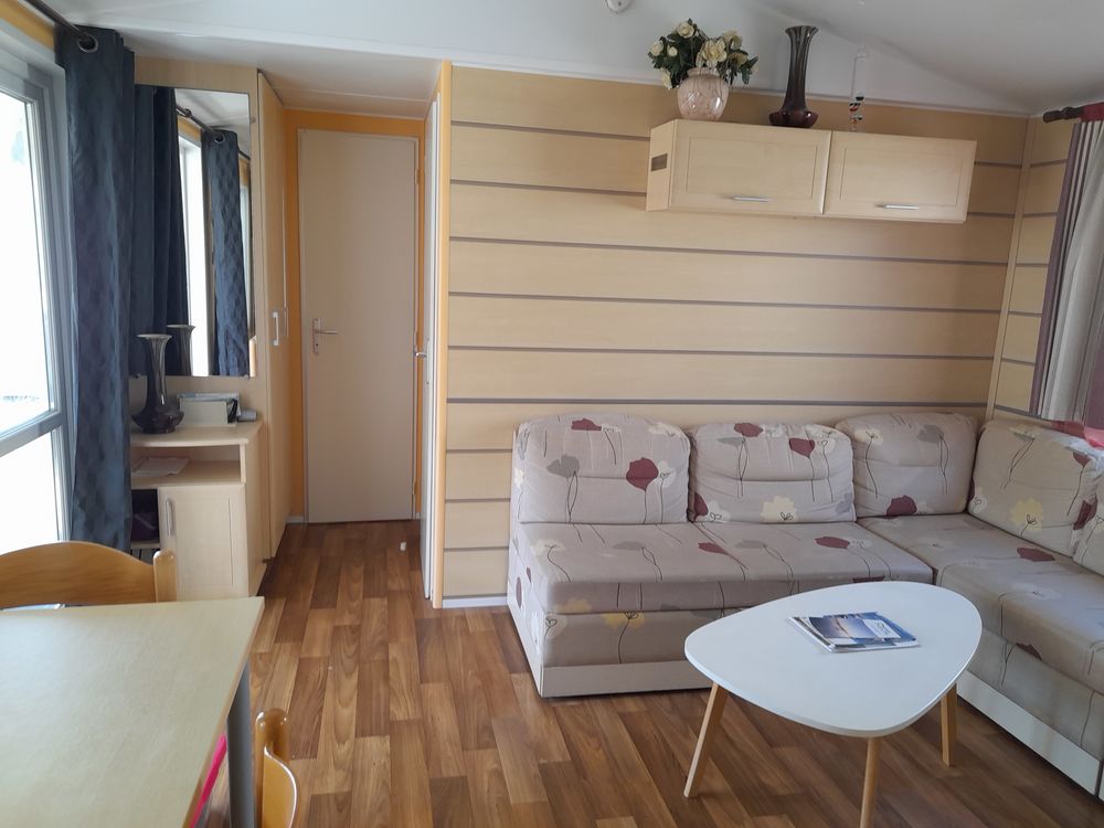   Mobilhome 4 personnes 200m de la plage  Basse-Normandie, Portbail (50580)