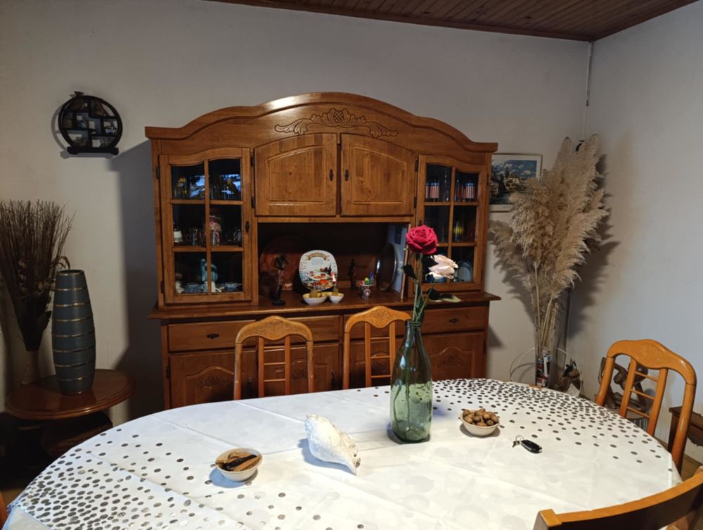 Living complet en bois massif Meubles