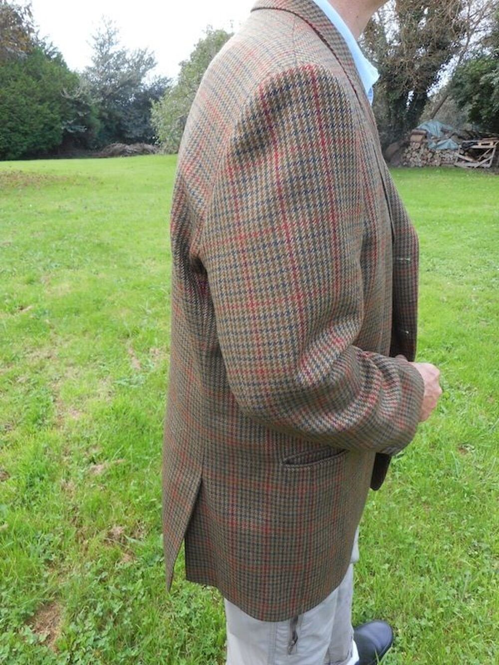 VESTE HOMME PIEDS POULE, T. 44, NEUVE 